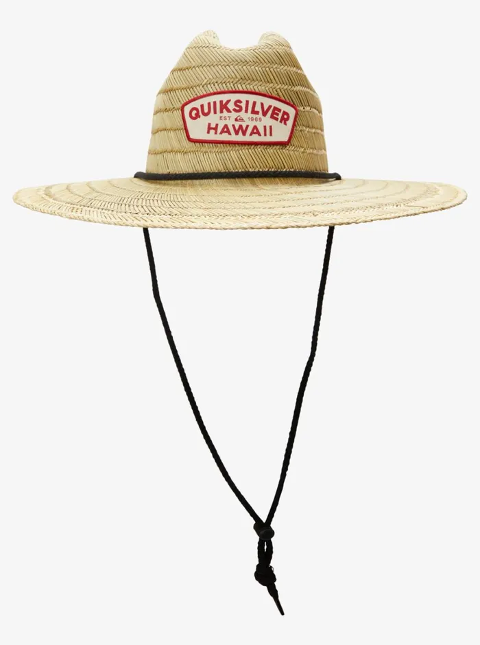 Quiksilver Destinado Pierside Hat Sun Protection Blackhawaii Mens Hats