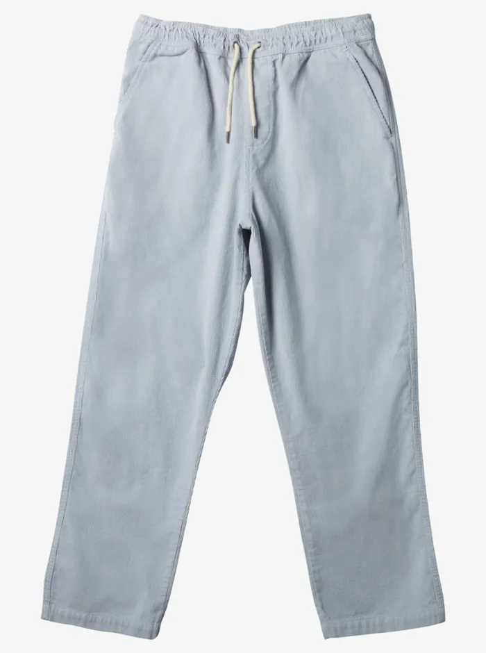 Quiksilver DNA Beach Pant Corduroy Pants Blue Fog Mens Pants