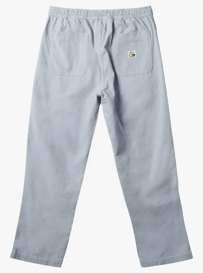 Quiksilver DNA Beach Pant Corduroy Pants Blue Fog Mens Pants Quiksilver DNA Beach Pant Corduroy Pants Blue Fog Mens Pants