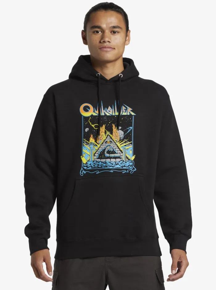 Quiksilver E Rockin Hoodie Pullover Sweatshirt Black Mens Sweatshirts and Hoodies Quiksilver E Rockin Hoodie Pullover Sweatshirt Black Mens Sweatshirts and Hoodies