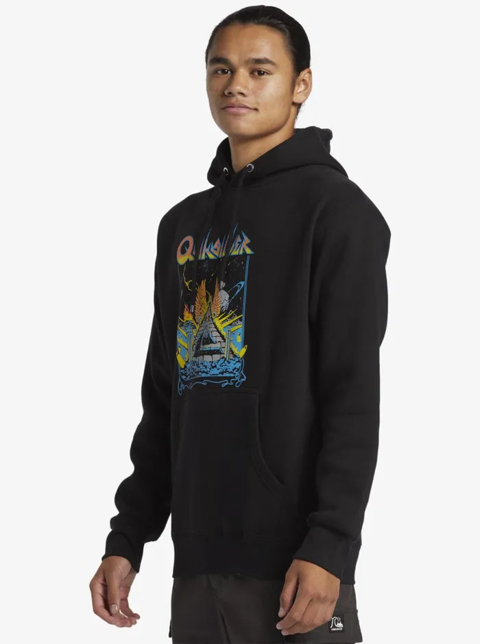 Quiksilver E Rockin Hoodie Pullover Sweatshirt Black Mens Sweatshirts and Hoodies Quiksilver E Rockin Hoodie Pullover Sweatshirt Black Mens Sweatshirts and Hoodies