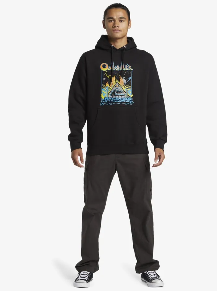 Quiksilver E Rockin Hoodie Pullover Sweatshirt Black Mens Sweatshirts and Hoodies Quiksilver E Rockin Hoodie Pullover Sweatshirt Black Mens Sweatshirts and Hoodies