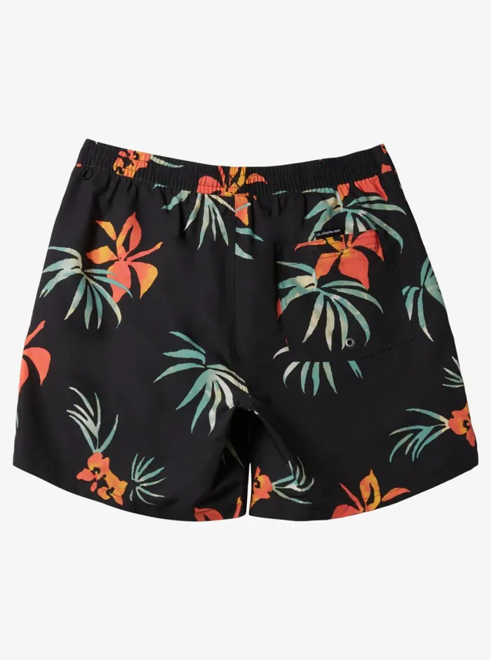 Quiksilver Everyday Mix Volley 17034 Elastic Waist Shorts Black Mens Elastic Waist Quiksilver Everyday Mix Volley 17034 Elastic Waist Shorts Black Mens Elastic Waist