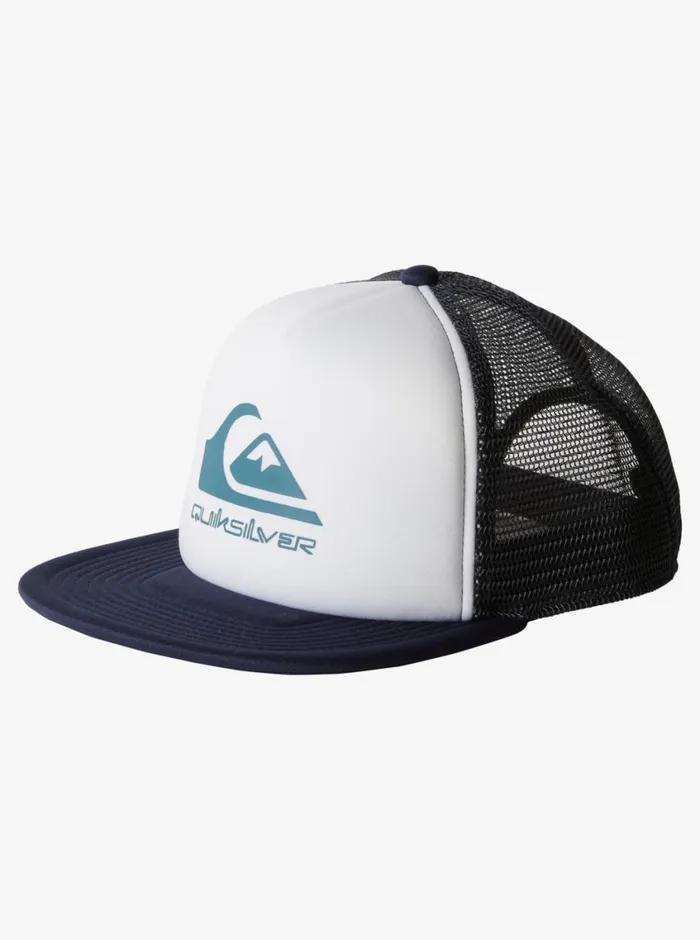 Quiksilver Foamslayer Trucker Hat Dark Navy Mens Hats