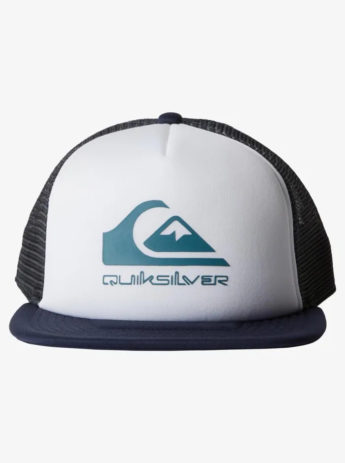 Quiksilver Foamslayer Trucker Hat Dark Navy Mens Hats Quiksilver Foamslayer Trucker Hat Dark Navy Mens Hats