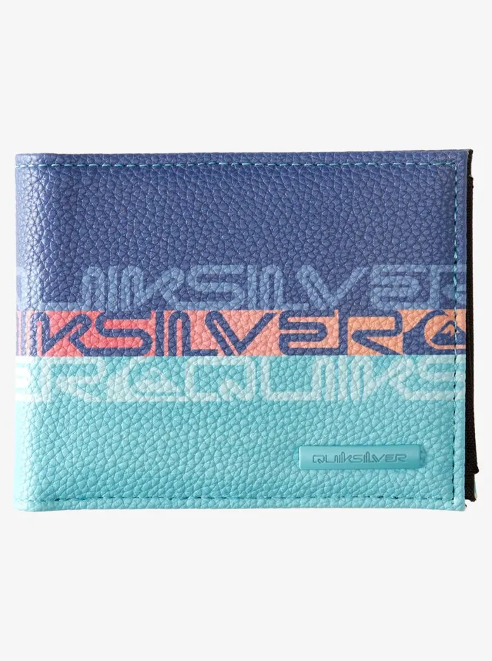 Quiksilver Freshness TriFold Wallet Monaco Blue Mens Wallets