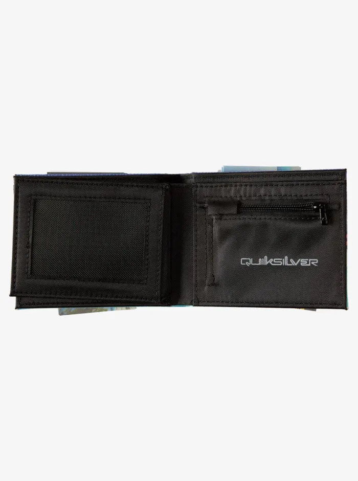 Quiksilver Freshness TriFold Wallet Monaco Blue Mens Wallets Quiksilver Freshness TriFold Wallet Monaco Blue Mens Wallets