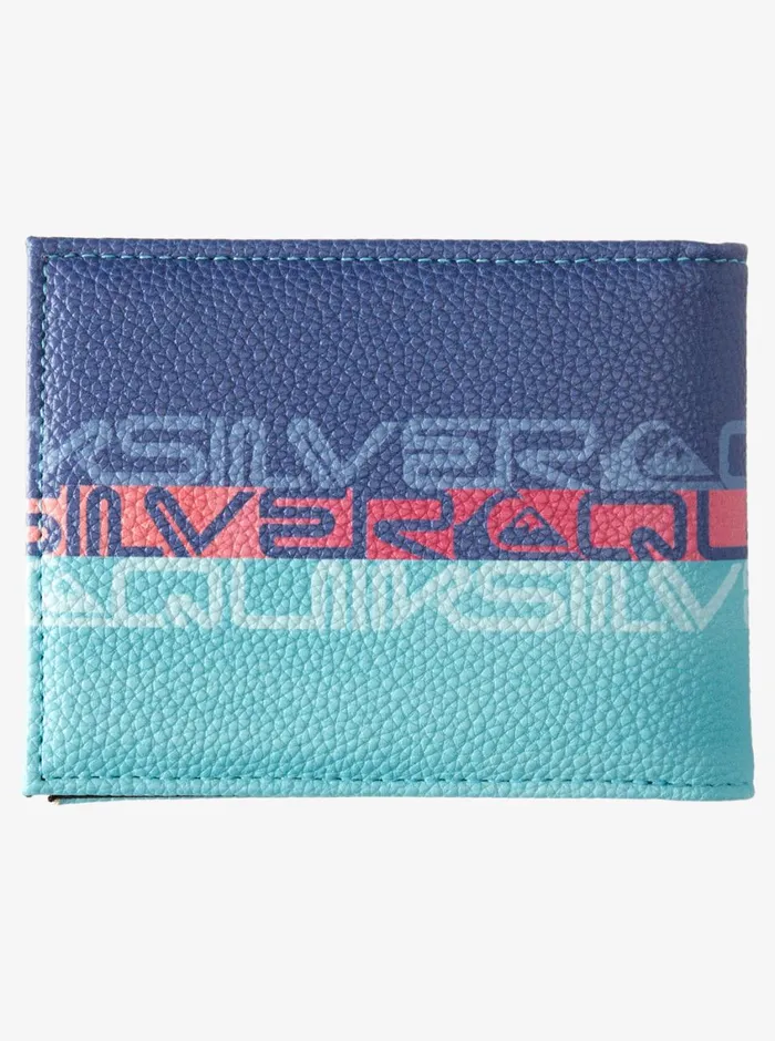 Quiksilver Freshness TriFold Wallet Monaco Blue Mens Wallets Quiksilver Freshness TriFold Wallet Monaco Blue Mens Wallets