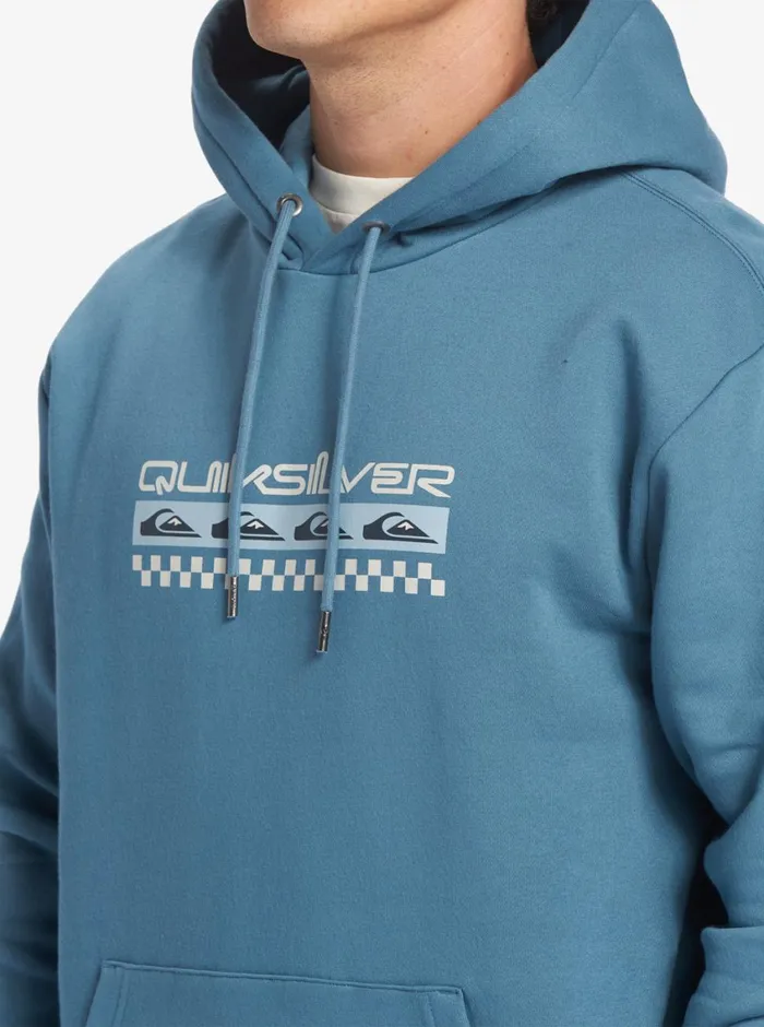 Quiksilver Generator Pullover Fleece Crew Neck Sweatshirt Aegean Blue Mens Sweatshirts and Hoodies Quiksilver Generator Pullover Fleece Crew Neck Sweatshirt Aegean Blue Mens Sweatshirts and Hoodies