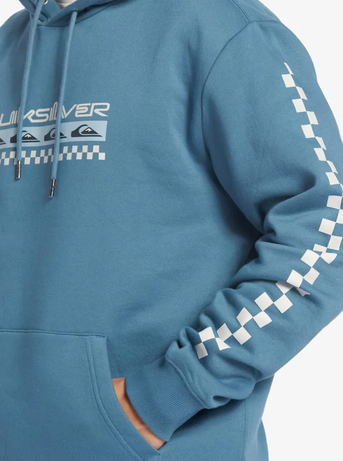 Quiksilver Generator Pullover Fleece Crew Neck Sweatshirt Aegean Blue Mens Sweatshirts and Hoodies Quiksilver Generator Pullover Fleece Crew Neck Sweatshirt Aegean Blue Mens Sweatshirts and Hoodies