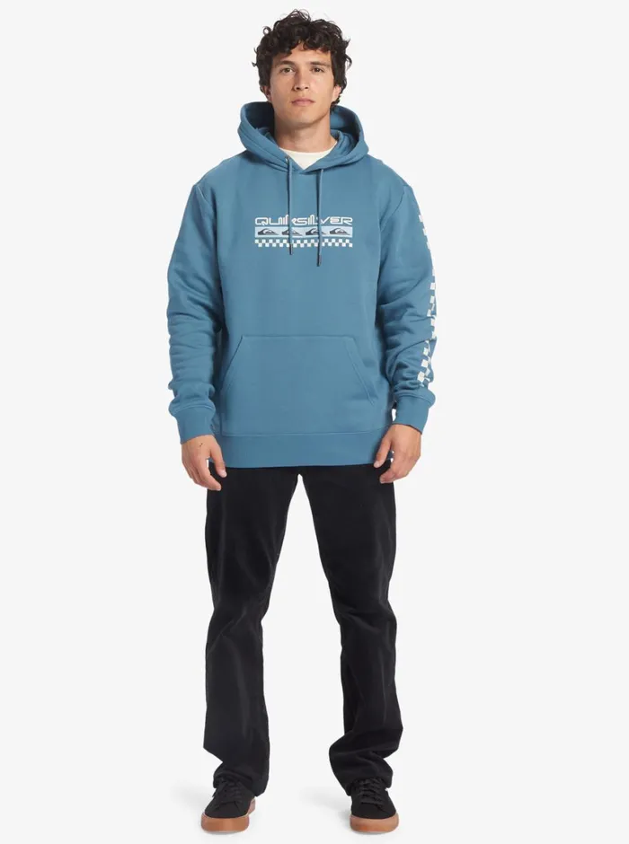 Quiksilver Generator Pullover Fleece Crew Neck Sweatshirt Aegean Blue Mens Sweatshirts and Hoodies Quiksilver Generator Pullover Fleece Crew Neck Sweatshirt Aegean Blue Mens Sweatshirts and Hoodies