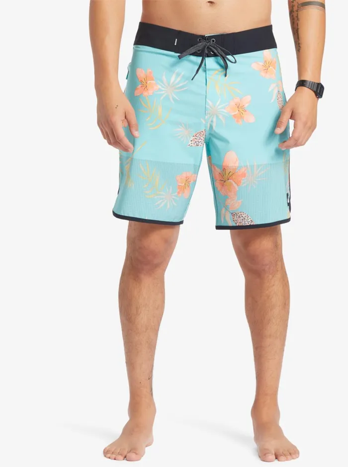 Quiksilver Highline Scallop 19034 Boardshorts Blue Radiance Mens Shorts and Amphibians Quiksilver Highline Scallop 19034 Boardshorts Blue Radiance Mens Shorts and Amphibians