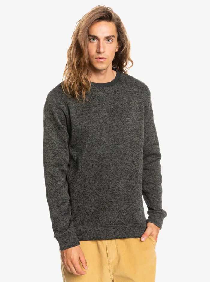 Quiksilver Keller Crewneck Sweatshirt Dark Grey Heather Mens Sweatshirts and Hoodies Quiksilver Keller Crewneck Sweatshirt Dark Grey Heather Mens Sweatshirts and Hoodies