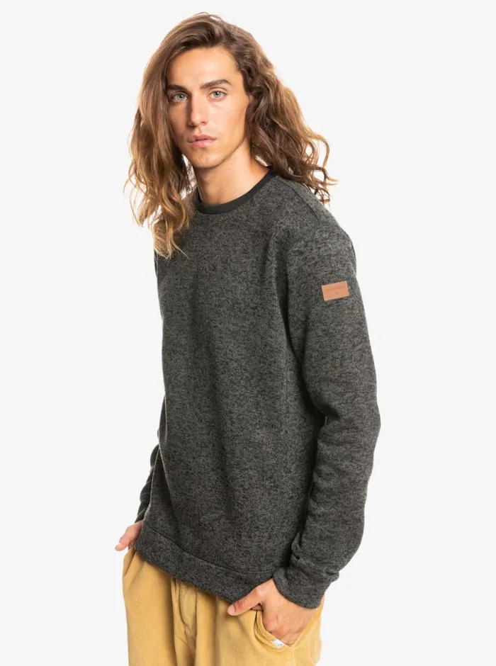 Quiksilver Keller Crewneck Sweatshirt Dark Grey Heather Mens Sweatshirts and Hoodies Quiksilver Keller Crewneck Sweatshirt Dark Grey Heather Mens Sweatshirts and Hoodies