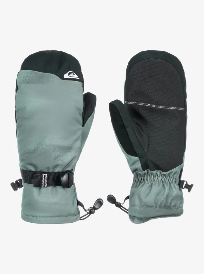 Quiksilver Mission Mitt Insulated SkiSnowboard Mittens Break Off Laurel Wreath Mens Accessories Quiksilver Mission Mitt Insulated SkiSnowboard Mittens Break Off Laurel Wreath Mens Accessories