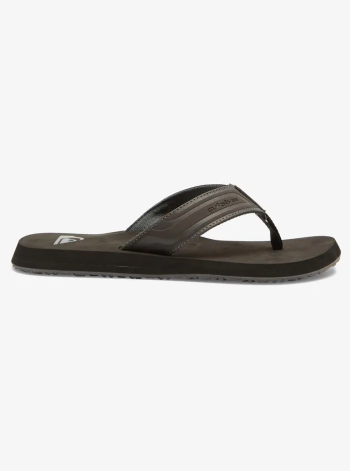 Quiksilver Monkey Wrench Core Sandals Grey 1 Mens Sandals Quiksilver Monkey Wrench Core Sandals Grey 1 Mens Sandals