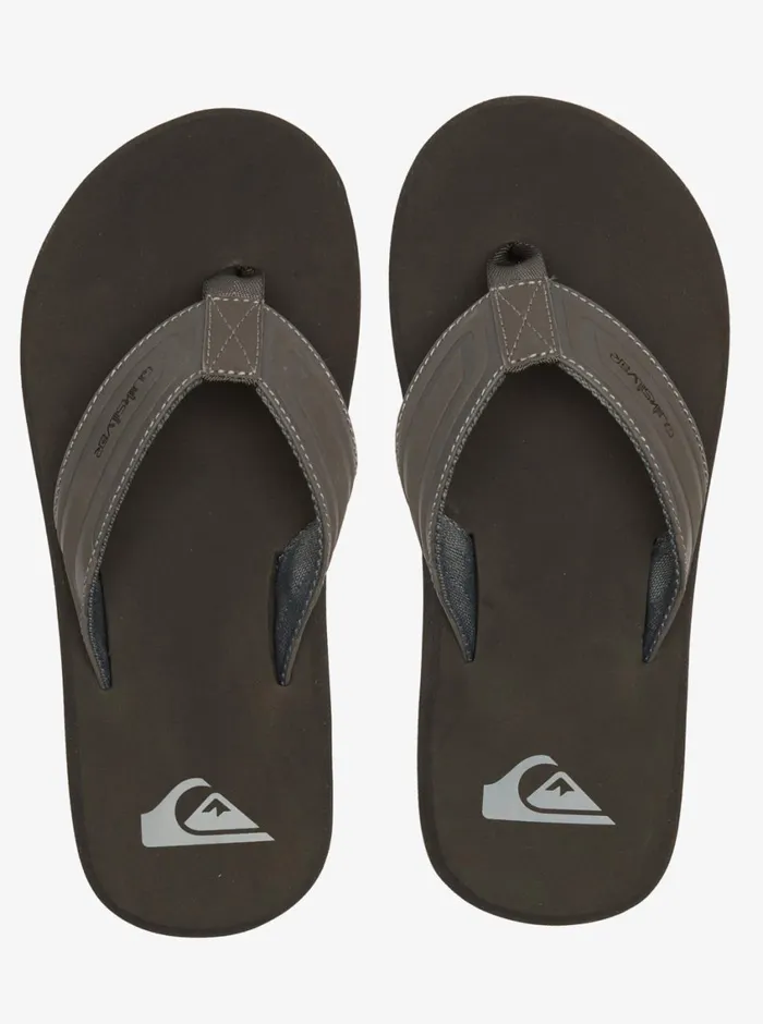 Quiksilver Monkey Wrench Core Sandals Grey 1 Mens Sandals Quiksilver Monkey Wrench Core Sandals Grey 1 Mens Sandals