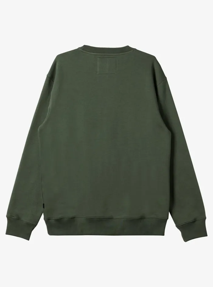 Quiksilver No Control Crew Fleece Crew Neck Sweatshirt Climbing Ivy Mens Sweatshirts and Hoodies Quiksilver No Control Crew Fleece Crew Neck Sweatshirt Climbing Ivy Mens Sweatshirts and Hoodies