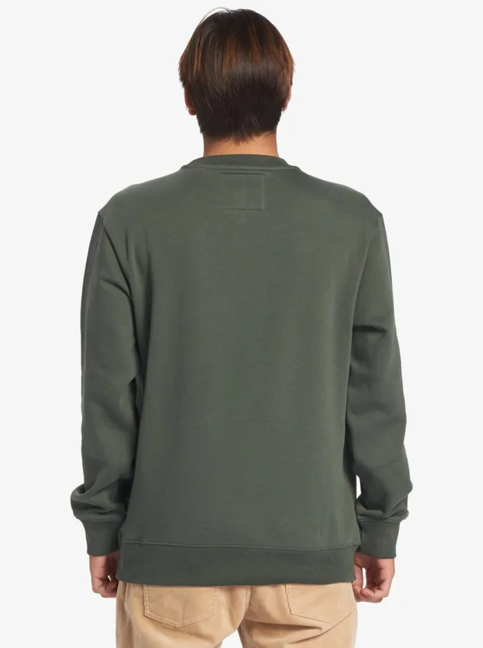 Quiksilver No Control Crew Fleece Crew Neck Sweatshirt Climbing Ivy Mens Sweatshirts and Hoodies Quiksilver No Control Crew Fleece Crew Neck Sweatshirt Climbing Ivy Mens Sweatshirts and Hoodies