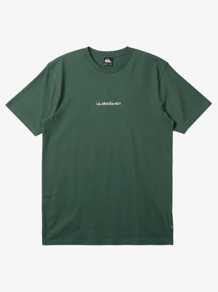 Quiksilver Omni Logo DNA TShirt Forest Mens Tees