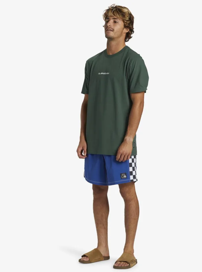 Quiksilver Omni Logo DNA TShirt Forest Mens Tees Quiksilver Omni Logo DNA TShirt Forest Mens Tees