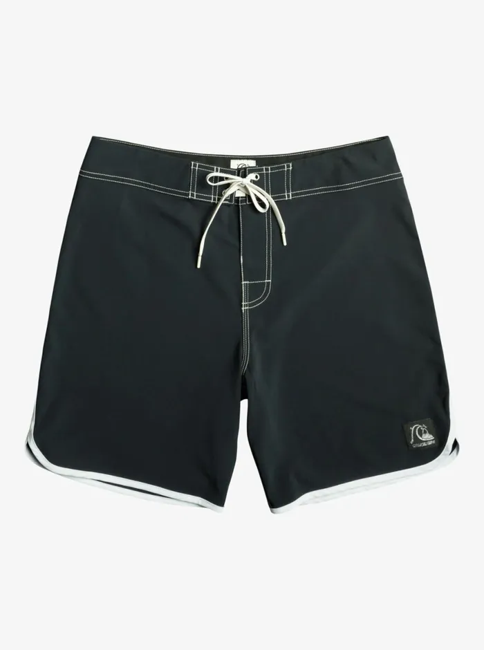 Quiksilver Original Scallop 18034 Boardshorts Black Mens Shorts and Amphibians Quiksilver Original Scallop 18034 Boardshorts Black Mens Shorts and Amphibians