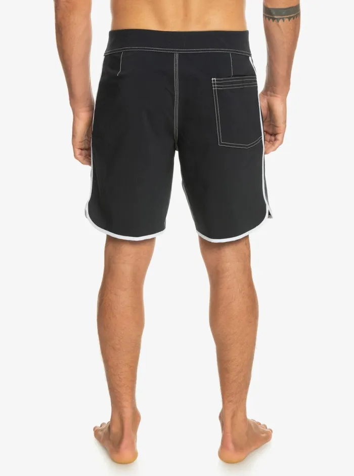 Quiksilver Original Scallop 18034 Boardshorts Black Mens Shorts and Amphibians Quiksilver Original Scallop 18034 Boardshorts Black Mens Shorts and Amphibians