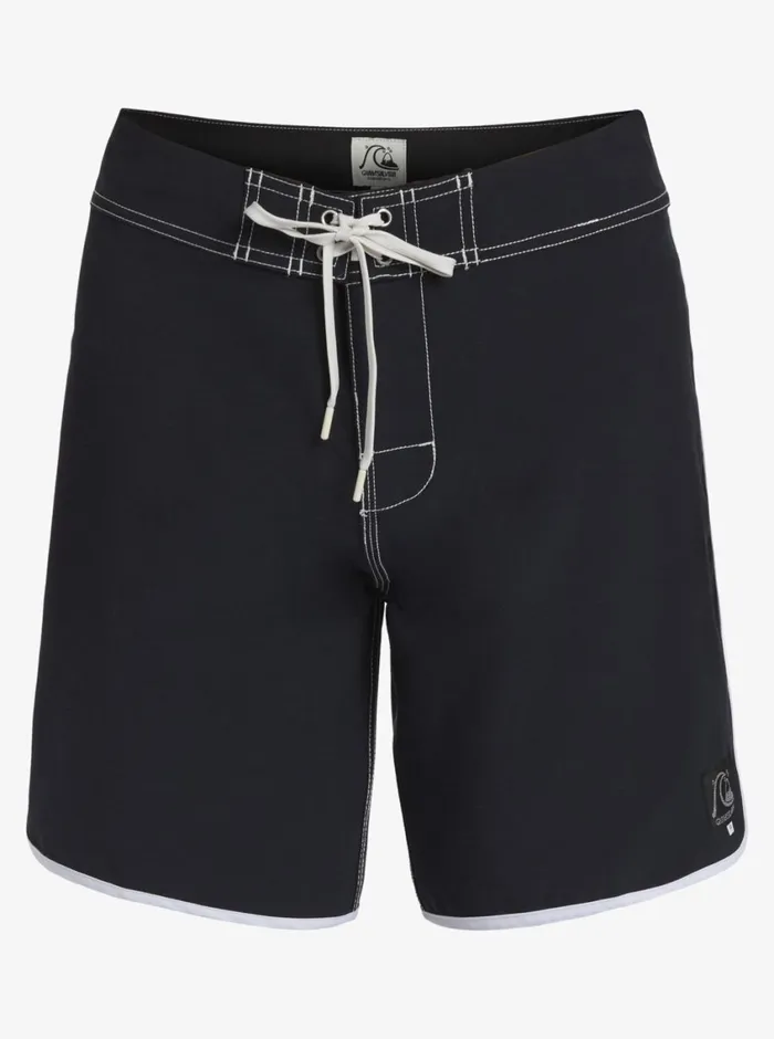 Quiksilver Original Scallop 18034 Boardshorts Black Mens Shorts and Amphibians Quiksilver Original Scallop 18034 Boardshorts Black Mens Shorts and Amphibians
