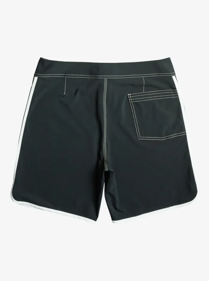 Quiksilver Original Scallop 18034 Boardshorts Black Mens Shorts and Amphibians Quiksilver Original Scallop 18034 Boardshorts Black Mens Shorts and Amphibians