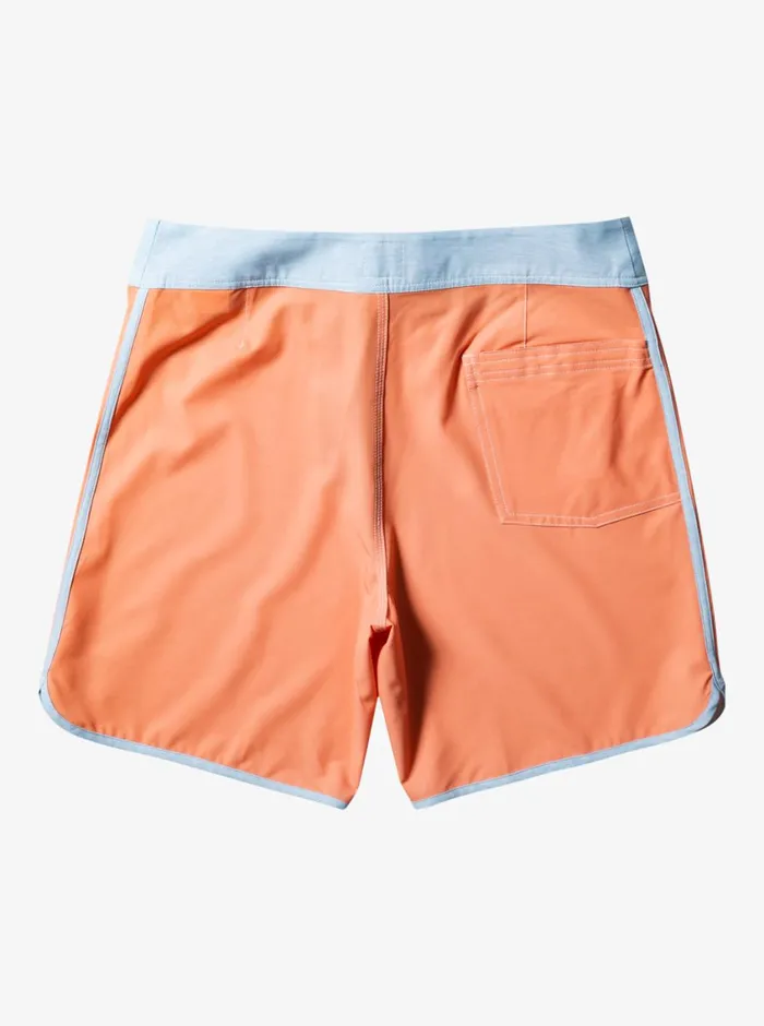 Quiksilver Original Scallop 18034 Boardshorts Copper Tan Mens Shorts and Amphibians Quiksilver Original Scallop 18034 Boardshorts Copper Tan Mens Shorts and Amphibians