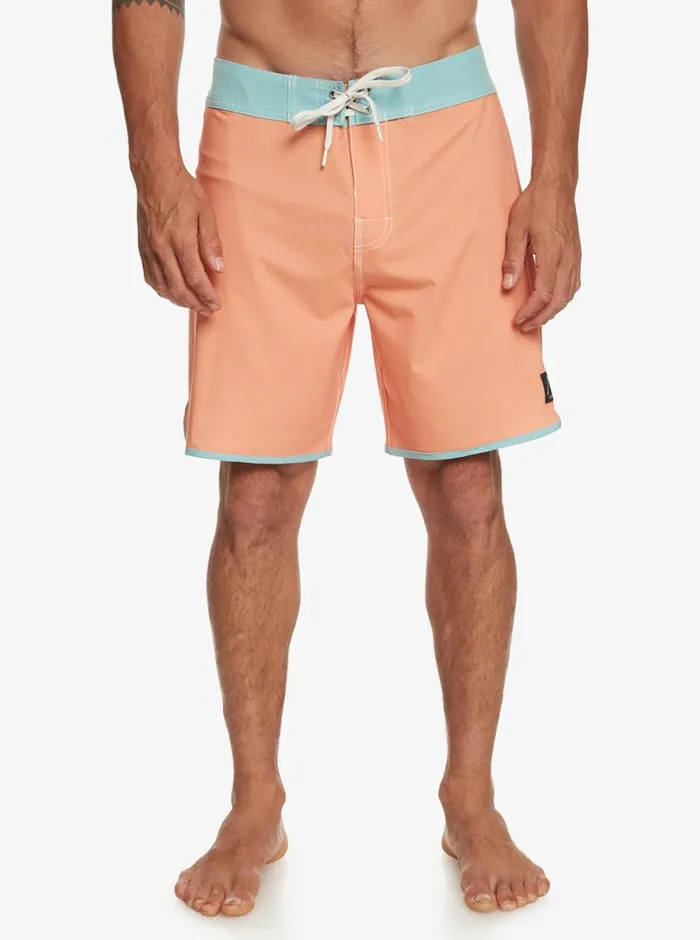 Quiksilver Original Scallop 18034 Boardshorts Copper Tan Mens Shorts and Amphibians Quiksilver Original Scallop 18034 Boardshorts Copper Tan Mens Shorts and Amphibians