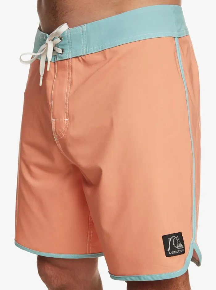 Quiksilver Original Scallop 18034 Boardshorts Copper Tan Mens Shorts and Amphibians Quiksilver Original Scallop 18034 Boardshorts Copper Tan Mens Shorts and Amphibians