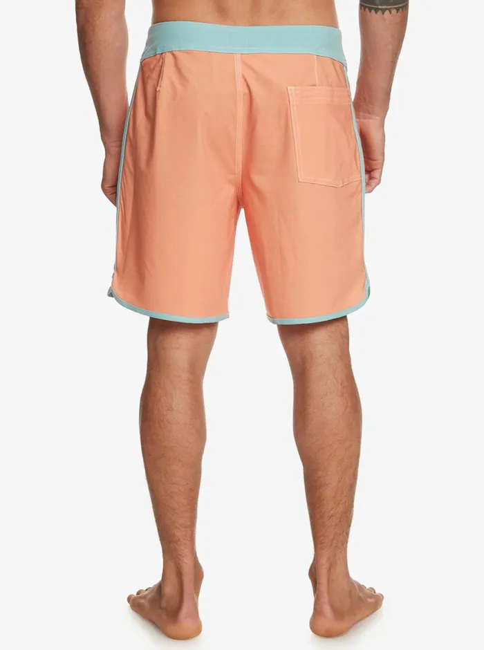Quiksilver Original Scallop 18034 Boardshorts Copper Tan Mens Shorts and Amphibians Quiksilver Original Scallop 18034 Boardshorts Copper Tan Mens Shorts and Amphibians