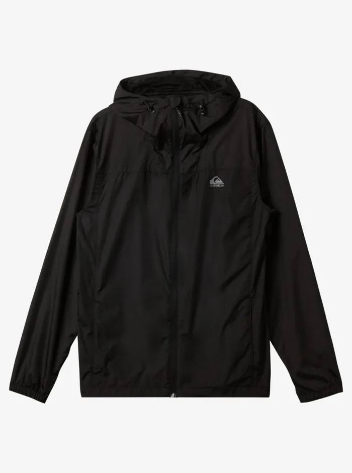 Quiksilver Overcast Windbreaker Black Mens Jackets