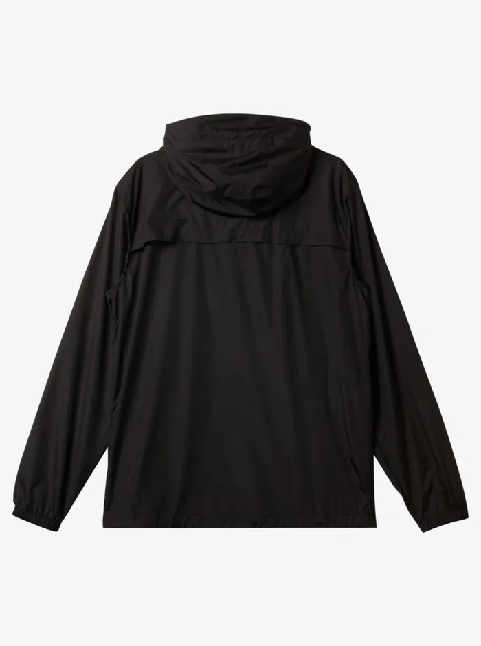 Quiksilver Overcast Windbreaker Black Mens Jackets Quiksilver Overcast Windbreaker Black Mens Jackets