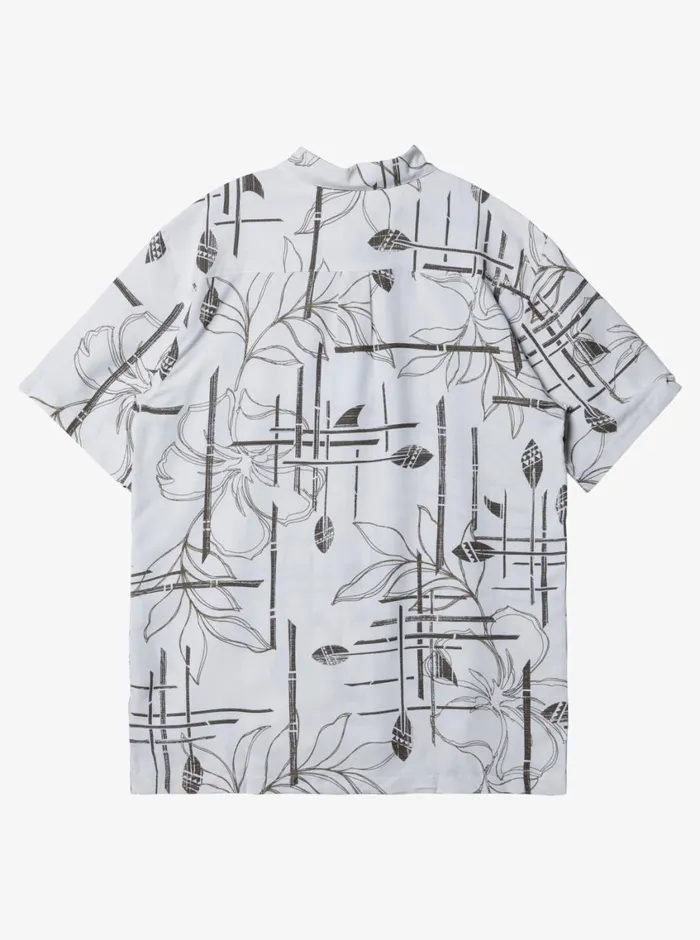 Quiksilver Paddle Out Short Sleeve Shirt White MensWaterman Shirts and Polos Quiksilver Paddle Out Short Sleeve Shirt White MensWaterman Shirts and Polos