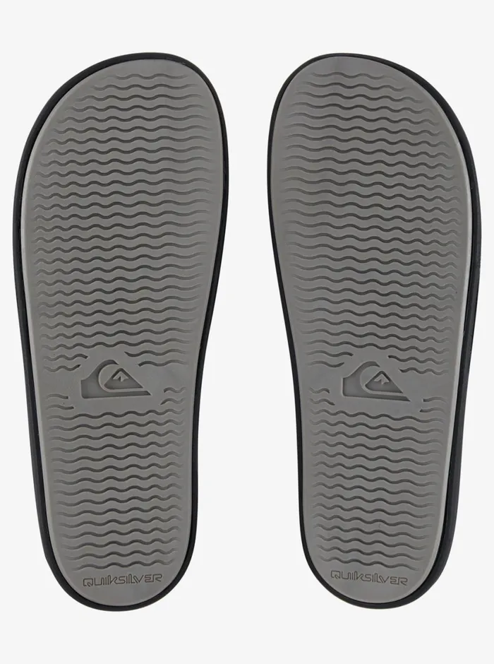 Quiksilver Rivi Slides Blackblackwhite Mens Sandals Quiksilver Rivi Slides Blackblackwhite Mens Sandals