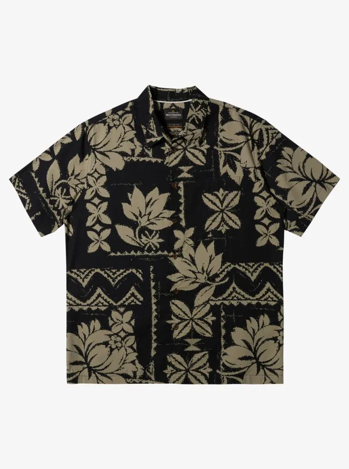 Quiksilver Roots Woven Shirt Black Roots Woven MensWaterman Shirts and Polos