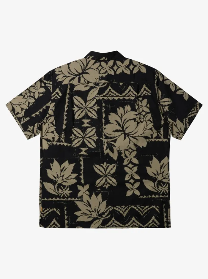 Quiksilver Roots Woven Shirt Black Roots Woven MensWaterman Shirts and Polos Quiksilver Roots Woven Shirt Black Roots Woven MensWaterman Shirts and Polos