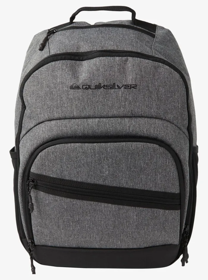 Quiksilver Schoolie Cooler 20 Insulated Backpack Heather Grey MensBoys Backpacks and Bags Quiksilver Schoolie Cooler 20 Insulated Backpack Heather Grey MensBoys Backpacks and Bags