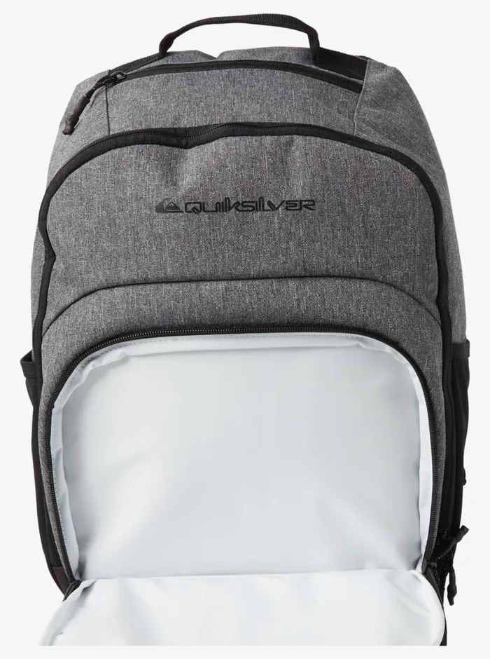 Quiksilver Schoolie Cooler 20 Insulated Backpack Heather Grey MensBoys Backpacks and Bags Quiksilver Schoolie Cooler 20 Insulated Backpack Heather Grey MensBoys Backpacks and Bags