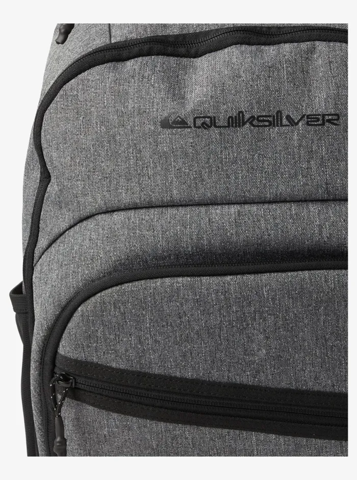 Quiksilver Schoolie Cooler 20 Insulated Backpack Heather Grey MensBoys Backpacks and Bags Quiksilver Schoolie Cooler 20 Insulated Backpack Heather Grey MensBoys Backpacks and Bags