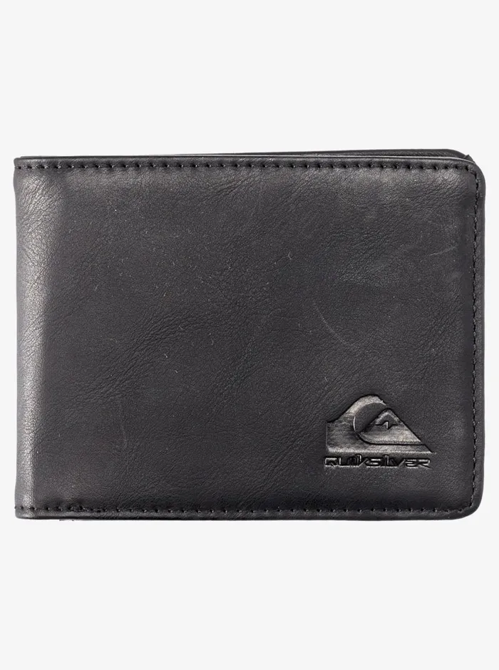 Quiksilver Slim Rays BiFold Wallet Black Mens Wallets