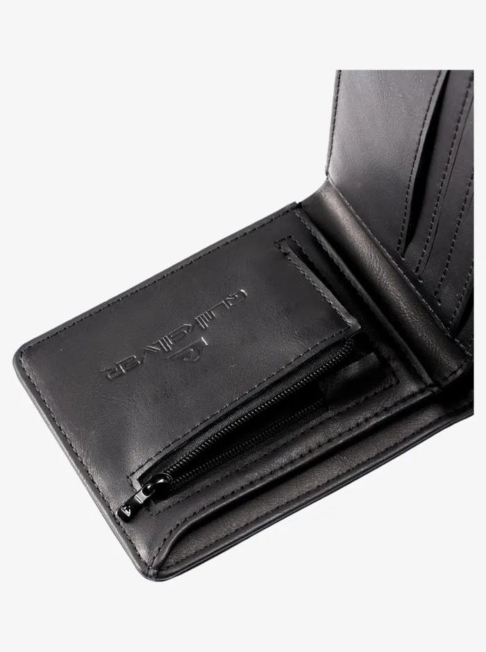 Quiksilver Slim Rays BiFold Wallet Black Mens Wallets Quiksilver Slim Rays BiFold Wallet Black Mens Wallets