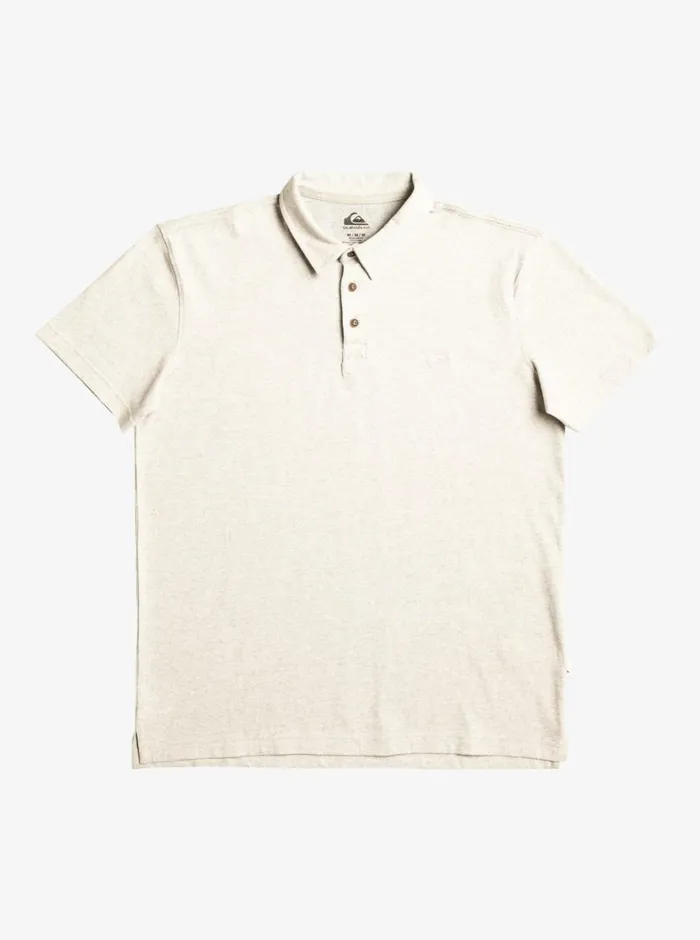 Quiksilver Sunset Cruise Short Sleeve Polo Shirt Light Grey Heather Mens Shirts and Polos Quiksilver Sunset Cruise Short Sleeve Polo Shirt Light Grey Heather Mens Shirts and Polos