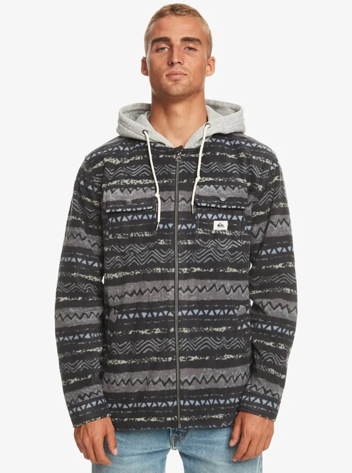 Quiksilver Super Swell ZipUp Hoodie Tarmac Playa Mesa Mens Sweatshirts and Hoodies Quiksilver Super Swell ZipUp Hoodie Tarmac Playa Mesa Mens Sweatshirts and Hoodies
