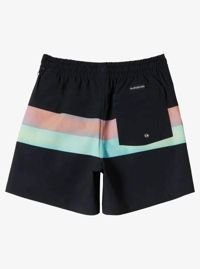 Quiksilver Surfsilk AirBrush 14034 Volleys Black Boys Boardshorts Quiksilver Surfsilk AirBrush 14034 Volleys Black Boys Boardshorts