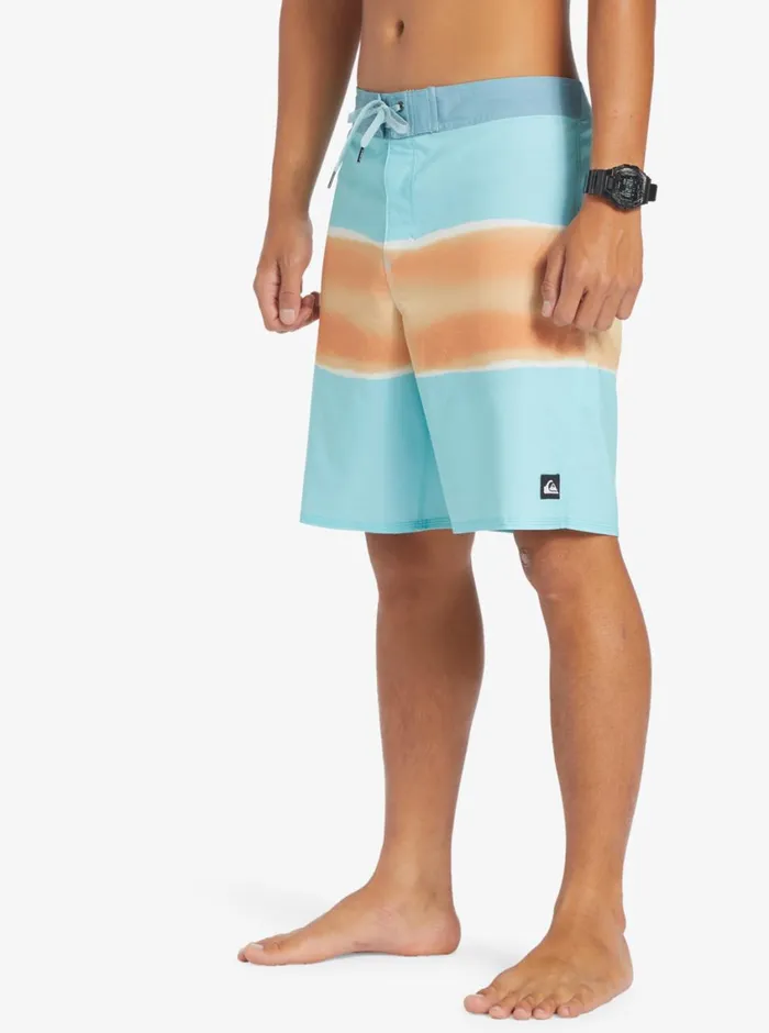 Quiksilver Surfsilk Air Brush 19034 Boardshorts Angel Blue Mens Shorts and Amphibians Quiksilver Surfsilk Air Brush 19034 Boardshorts Angel Blue Mens Shorts and Amphibians