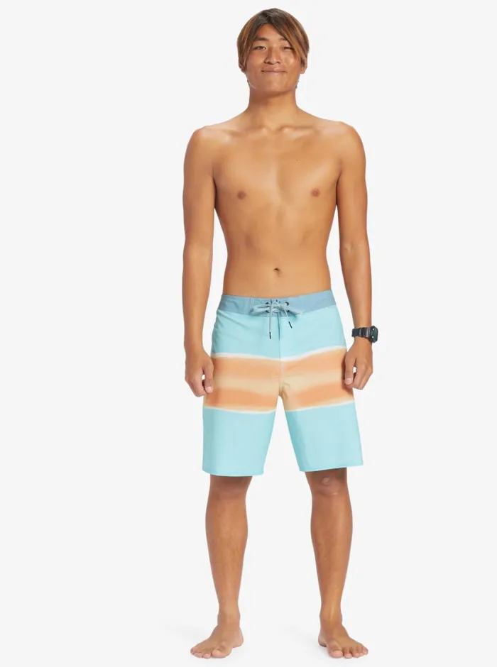 Quiksilver Surfsilk Air Brush 19034 Boardshorts Angel Blue Mens Shorts and Amphibians Quiksilver Surfsilk Air Brush 19034 Boardshorts Angel Blue Mens Shorts and Amphibians
