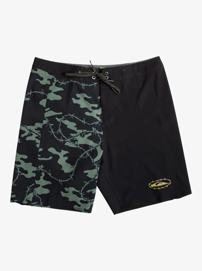 Quiksilver Surfsilk Mikey Arch 19034 Boardshorts Black Mens Boardshorts